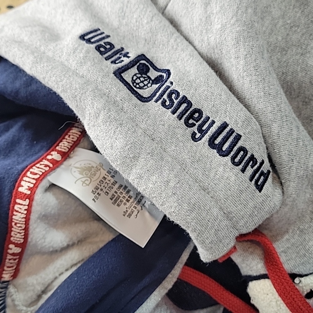 Disney Parks MICKEY MOUSE hoodie Textured - Picture 4 of 8